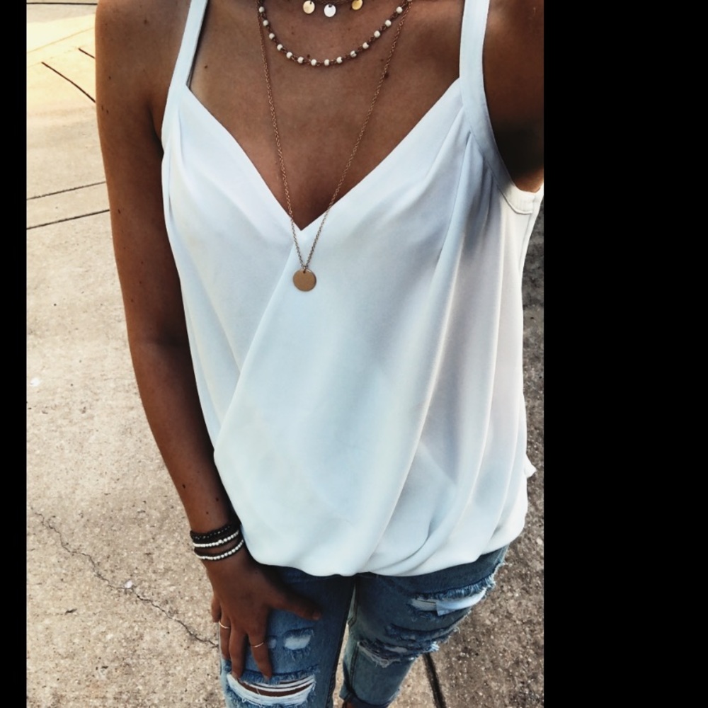 white blouse